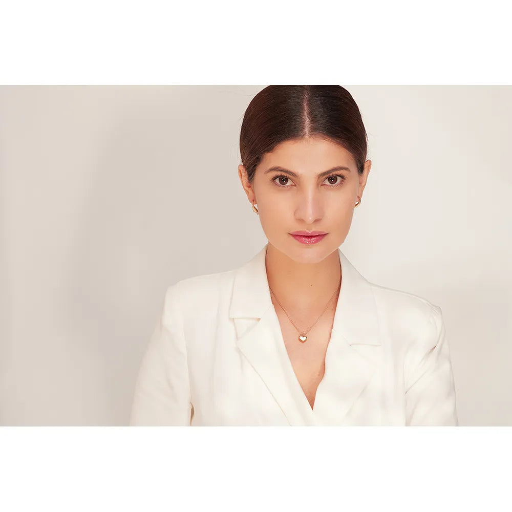 Simple Lovers Gold Plated Heart Pendant